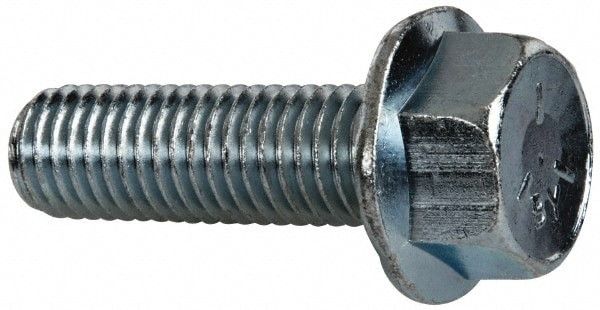 5//8-11 Thread Size Extra-Wide Head 2-3//4 Long Hex Head Screw for Structural Applications