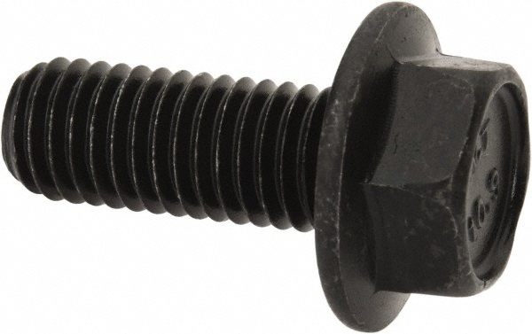 Value Collection 427477MSC Smooth Flange Bolt: M10 x 1.5 Metric, 25 mm Length Under Head, Fully Threaded Image