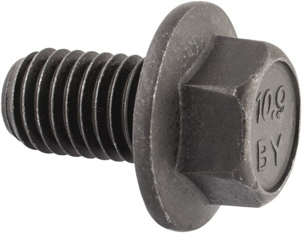 Value Collection 427665MSC Smooth Flange Bolt: M12 x 1.75 Metric, 20 mm Length Under Head, Fully Threaded Image