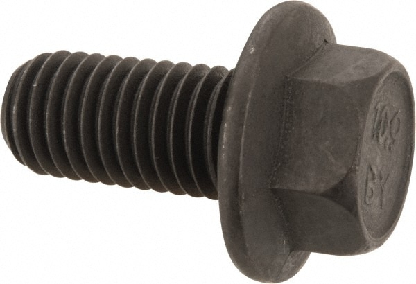 Value Collection 427686MSC Smooth Flange Bolt: M12 x 1.75 Metric, 25 mm Length Under Head, Fully Threaded Image