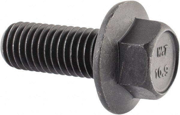 Value Collection - Smooth Flange Bolt: M8 x 1.25 Metric, 30 mm Length Under  Head - 83243089 - MSC Industrial Supply