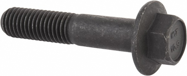 Value Collection 427745MSC Smooth Flange Bolt: M12 x 1.75 Metric, 60 mm Length Under Head, Partially Threaded Image