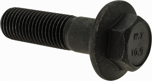Value Collection 427946MSC Smooth Flange Bolt: M16 x 2 Metric, 60 mm Length Under Head, Partially Threaded Image