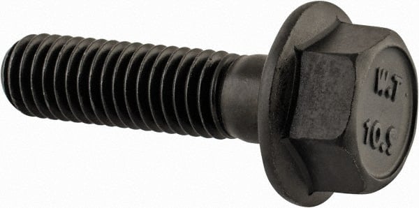Value Collection - Smooth Flange Bolt: M8 x 1.25 Metric, 30 mm