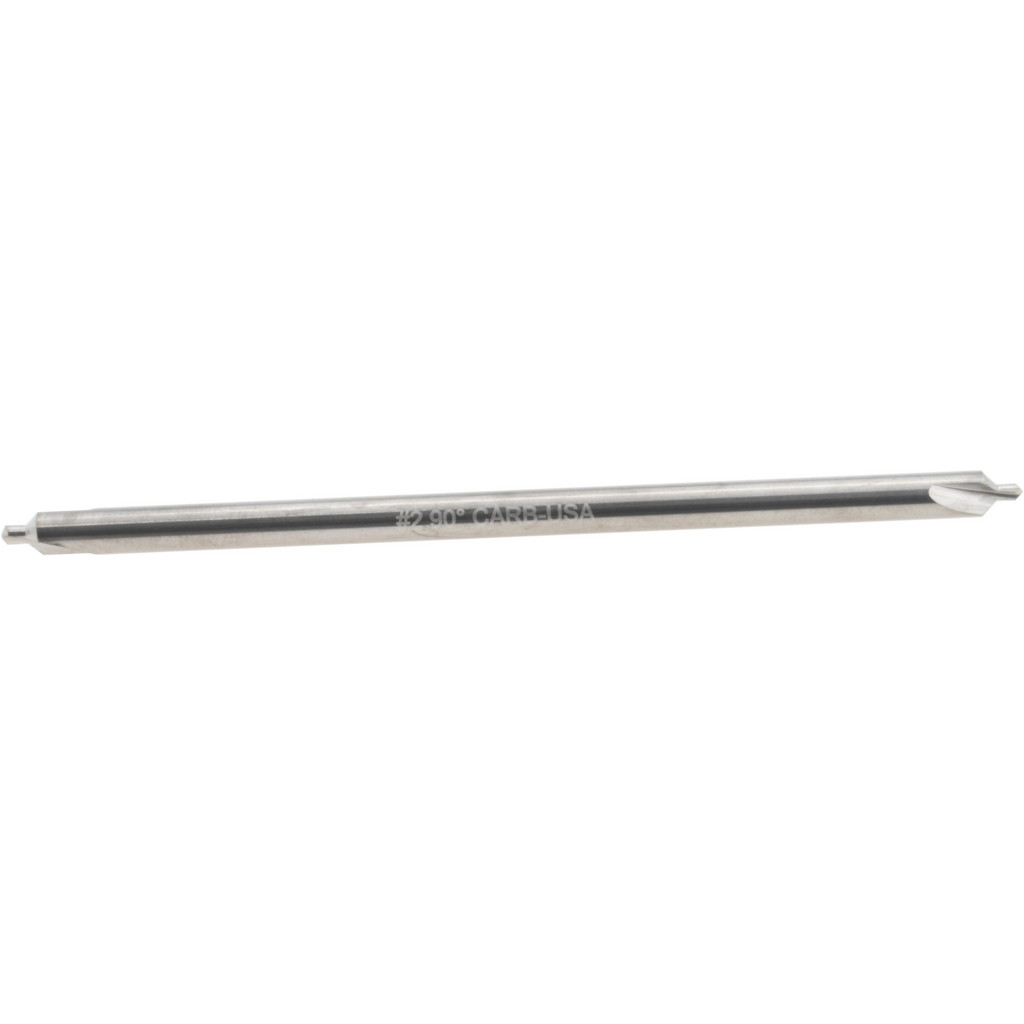 Hertel 300-007002 Combo Drill & Countersink: #2, 3/16" Body Dia, 1180, Solid Carbide Image