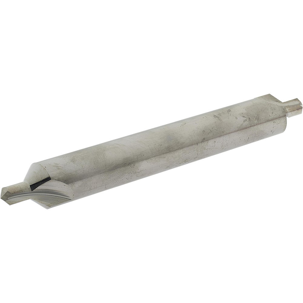 Combo Drill & Countersink: #8, 3/4" Body Dia, 1180, Solid Carbide
