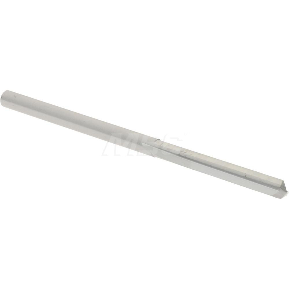 Straight-Flute Drill Bit: #42, 140 deg Point, Solid Carbide