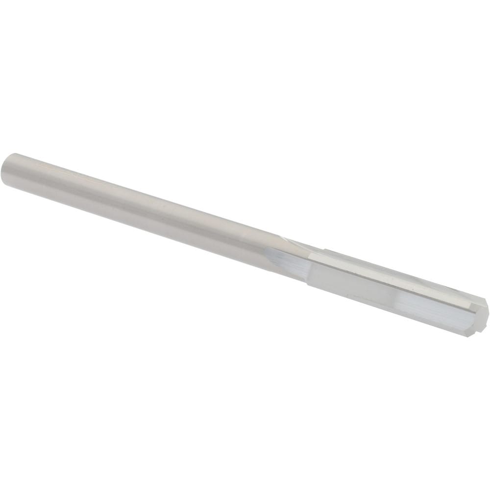 Hertel 500-0001865 Chucking Reamer: 0.1865" Dia, 2-3/4" OAL, 7/8" Flute Length, Straight Shank, Solid Carbide Image