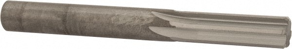 Hertel 500-001025 Chucking Reamer: 25/64" Dia, 3-1/2" OAL, 1-1/4" Flute Length, Straight Shank, Solid Carbide Image