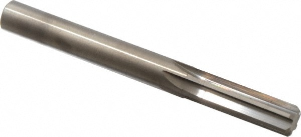 Hertel 500-001027 Chucking Reamer: 27/64" Dia, 4" OAL, 1-3/8" Flute Length, Straight Shank, Solid Carbide Image