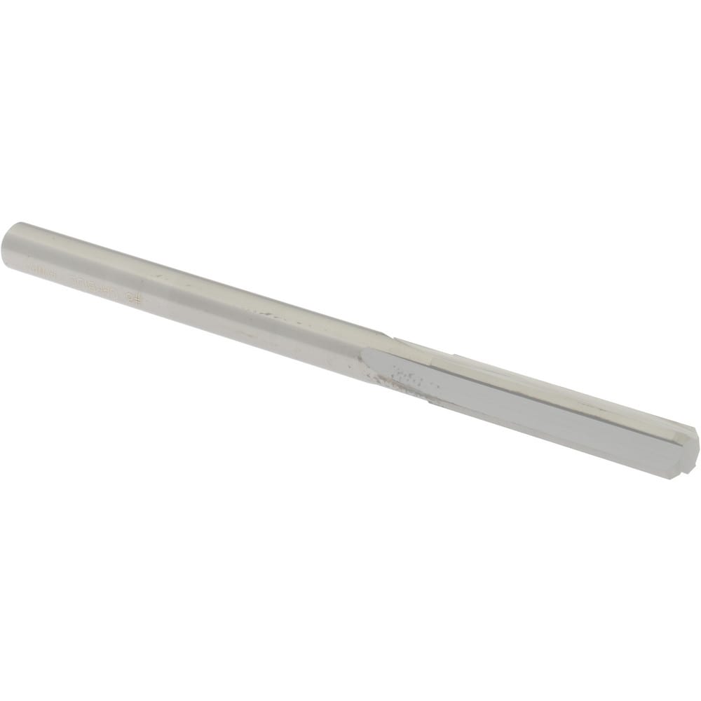 Hertel 500-003008 Chucking Reamer: 0.199" Dia, 3" OAL, 1" Flute Length, Straight Shank, Solid Carbide Image