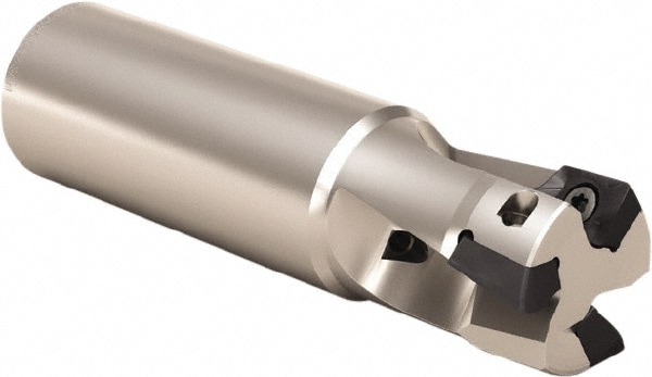 Seco 2699130 1" Cut Diam, 0.669" Max Depth, 1" Shank Diam, Weldon Shank, 3.94" OAL, Indexable Square-Shoulder End Mill Image