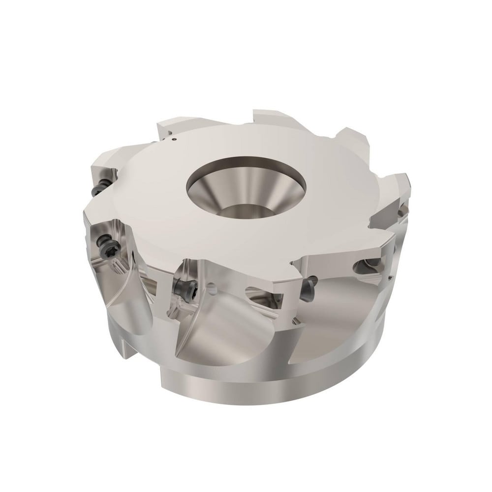 Seco 2694993 4" Cut Diam, 1" Arbor Hole Diam, 0.669" Max Depth, Indexable Square-Shoulder Face Mill Image