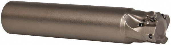 Seco 2694892 3/4" Cut Diam, 0.197" Max Depth, 3/4" Shank Diam, Cylindrical Shank, 3.937" OAL, Indexable Square-Shoulder End Mill Image