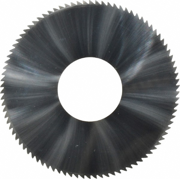 Slitting & Slotting Saw: 1-3/4" Dia, 0.051" Thick, 90 Teeth, Solid Carbide
