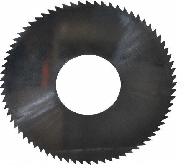 Made in USA X1C01672 Slitting & Slotting Saw: 2-3/4" Dia, 0.016" Thick, 1" Arbor Hole, 72 Teeth, Solid Carbide Image