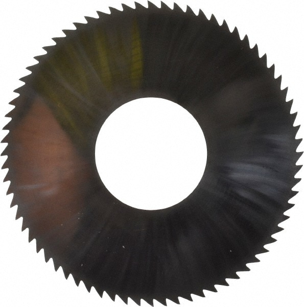 Made in USA X2C02072 Slitting & Slotting Saw: 2-3/4" Dia, 0.02" Thick, 1" Arbor Hole, 72 Teeth, Solid Carbide Image