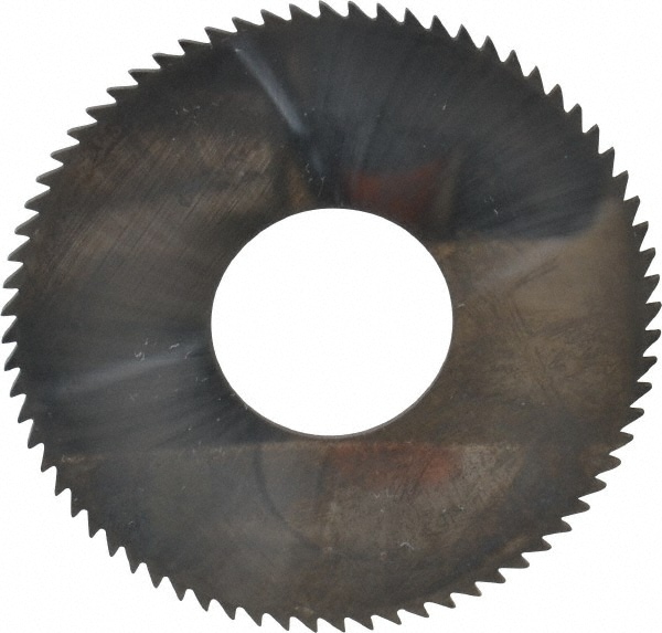 Made in USA X4C05172 Slitting & Slotting Saw: 2-3/4" Dia, 0.051" Thick, 1" Arbor Hole, 72 Teeth, Solid Carbide Image