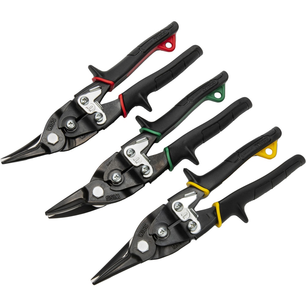 Wiss - 3 Piece Aviation Snip Set - 09355850 - MSC Industrial Supply