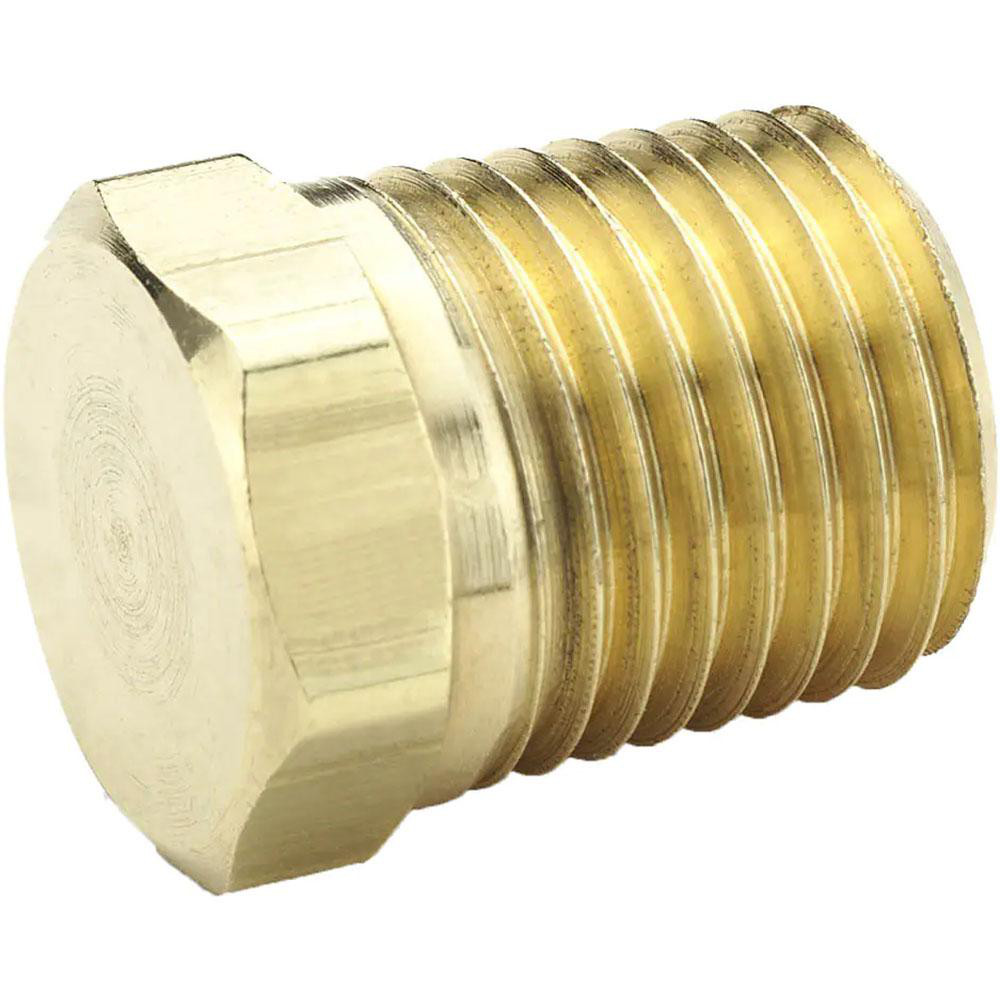 1/2 Male Thread, Brass Industrial Pipe H