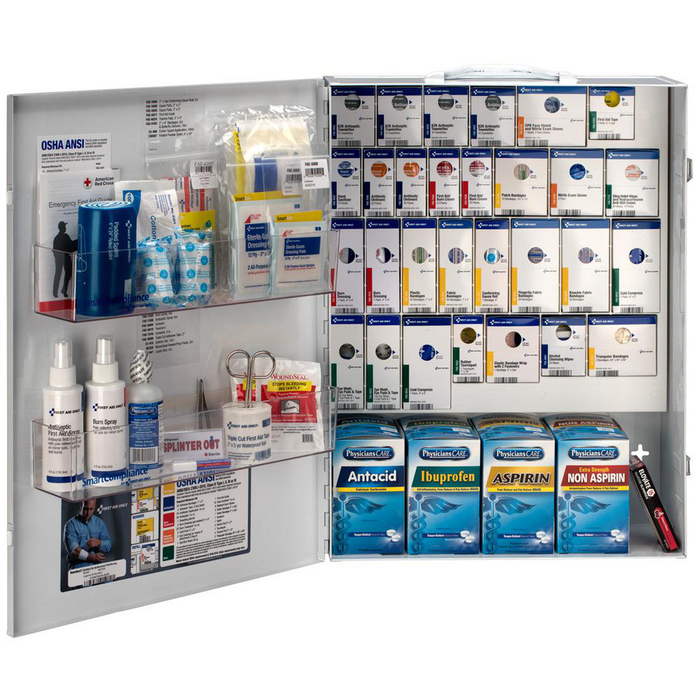 PRO-SAFE - 909 Pc Smartcompliance First Aid Kit for 150: Wall Mount ...