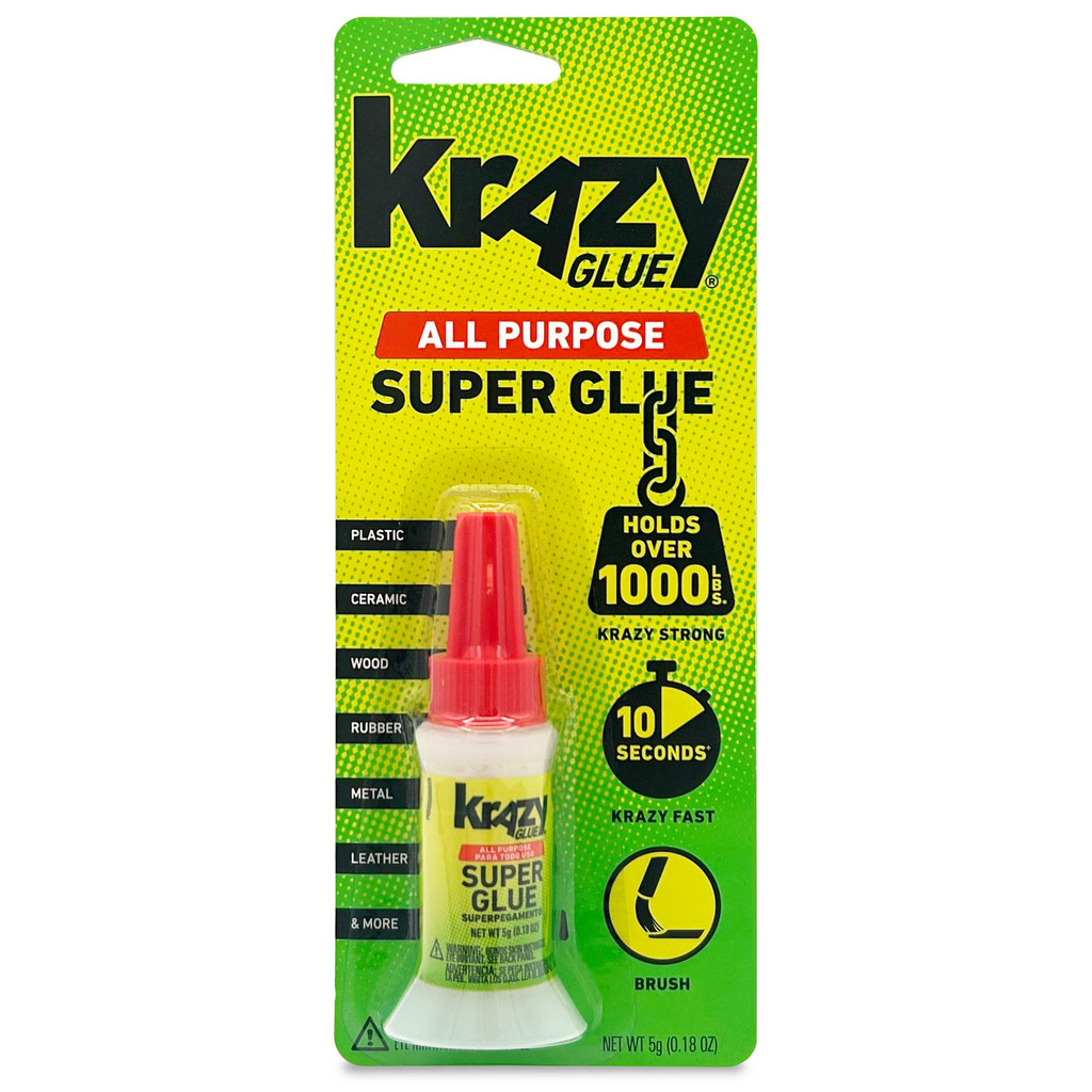 ヘアゴム No.275 Krazy Glue - All Purpose Glue: 0.18 oz Tube, Clear | MSC Direct