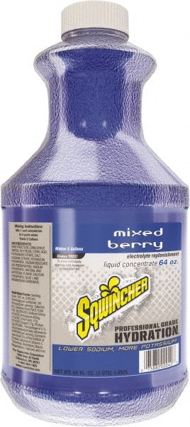 Activity Drink: 64 oz, Bottle, Mixed Berry, Liquid Concentrate, Yields 5 gal
