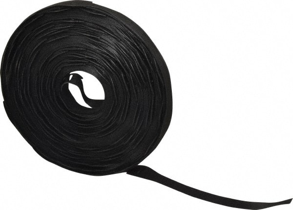 QWIK Tie 150 Piece 3/4" x 6" Piece Length, Self Fastening Tie/Strap Hook & Loop Strap
