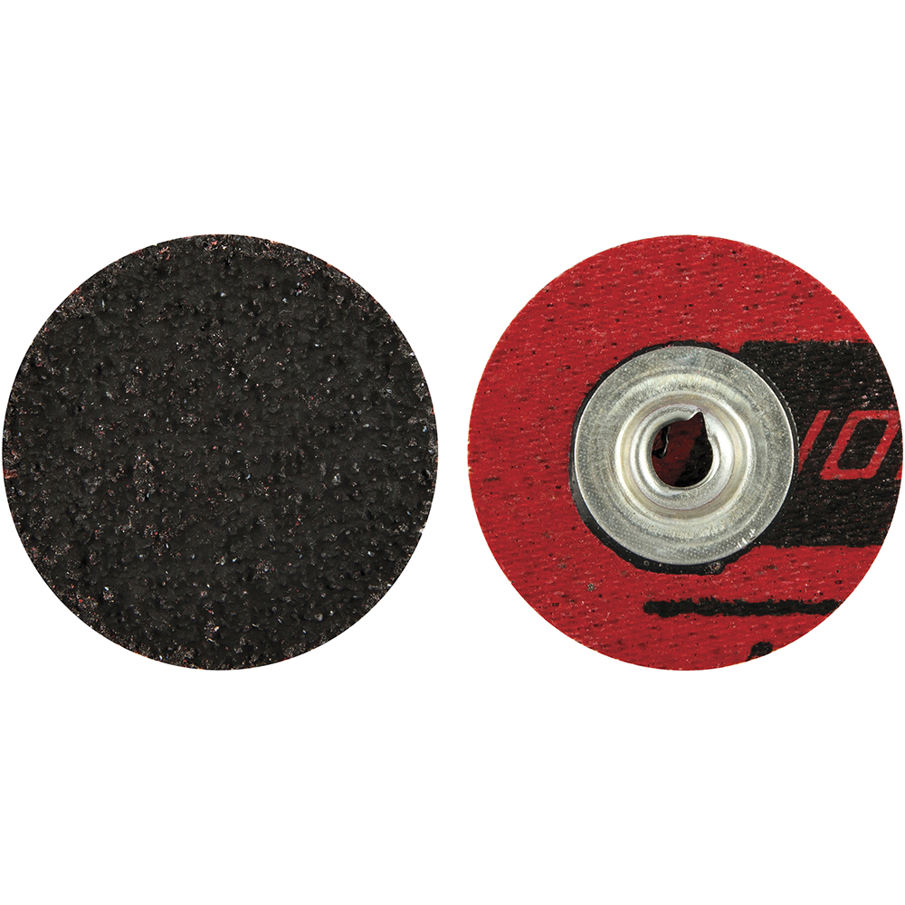 Norton QuickChange Disc Type S, 11/2" Dia, 50 Grit, Ceramic