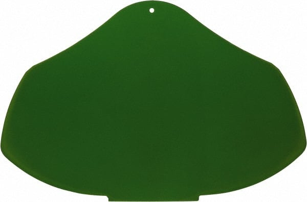 Uvex S8560 Face Shield Windows & Screens: Welding Window, Green, 3, 0.06" Thick 