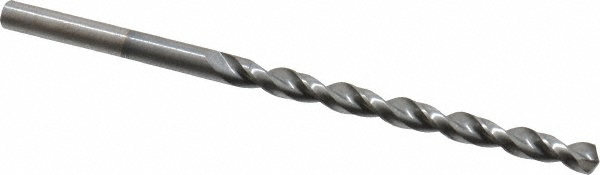 MSC Industrial | Chicago-Latrobe Jobber Length Drill Bit: #24 (0.1520) Dia, 135 deg, HSS - TiCN Finish, 3-1/8" OAL, Right Hand Cut, Parabolic Flute