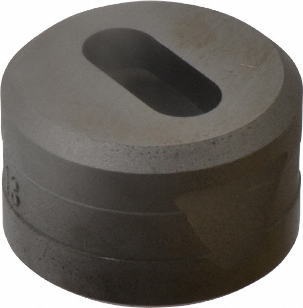 1-3/32 Inch Long x 15/32 Inch Wide Oblong Ironworker Die
