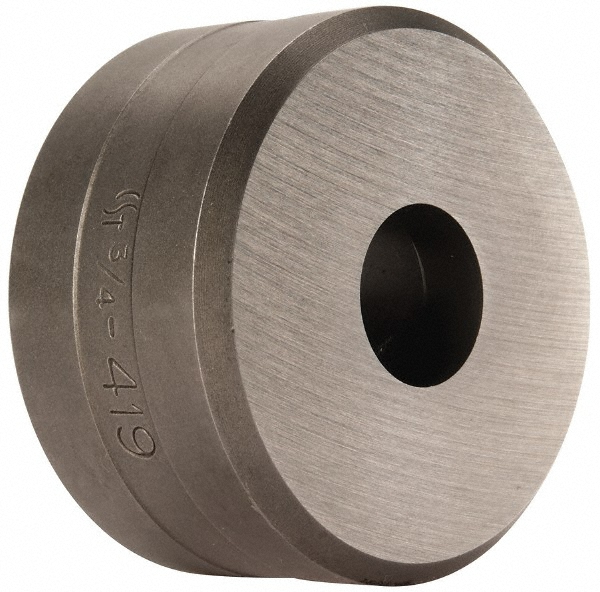 3/4 Inch Diameter Round Ironworker Die