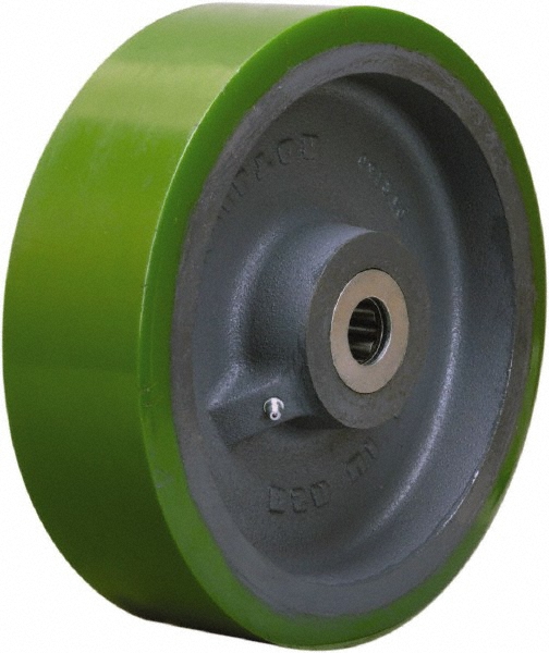 Hamilton 10" Diam x 3" Wide, Polyurethane on Cast Iron Caster Wheel