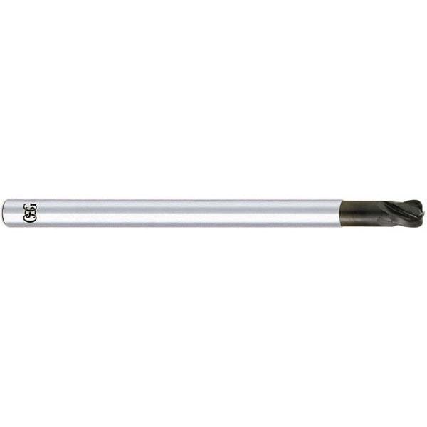 OSG 70720516 Corner Radius End Mill: 1/4" Dia, 1/4" LOC, 0.03" Radius, 4 Flutes, Solid Carbide Image