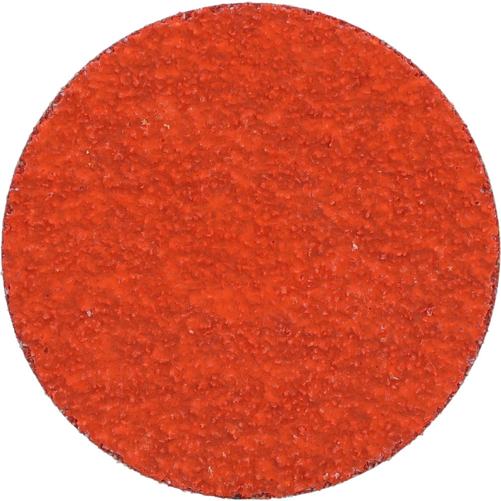 Quick-Change Disc: Speed-Lok TS, 2" Disc Dia, 50 Grit, Ceramic, Coated