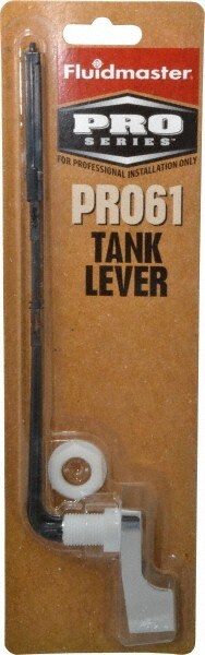 Tank Levers; Arm Length: 9-1/4 (Inch); Style: Bends/Trims to fit ; Handle Type: Chrome Finished ; Material: Plastic