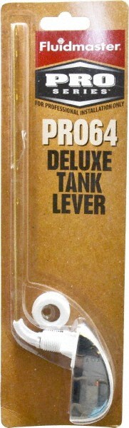 Tank Levers; Arm Length: 9-1/4 (Inch); Style: Euro Style ; Handle Type: Chrome Finished ; Material: Plastic