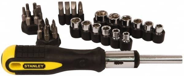 Screwdriver Set: 29 Pc, Hex, Phillips, Slotted & Torx