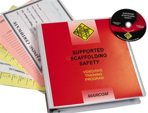 Marcom V000SPS9EO Supported Scaffolding Safety, Multimedia Training Kit 