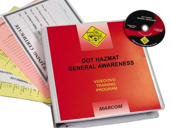 Marcom V0000339EO DOT HazMat General Awareness, Multimedia Training Kit 