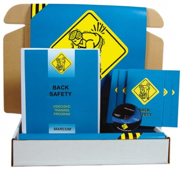 Marcom K0000439EM Back Safety, Multimedia Training Kit Image