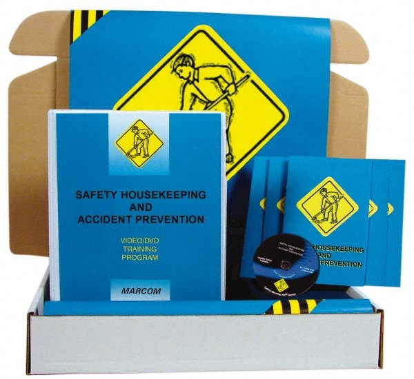 Marcom K000SHK9EM Safety Housekeeping and Accident Prevention, Multimedia Training Kit Image