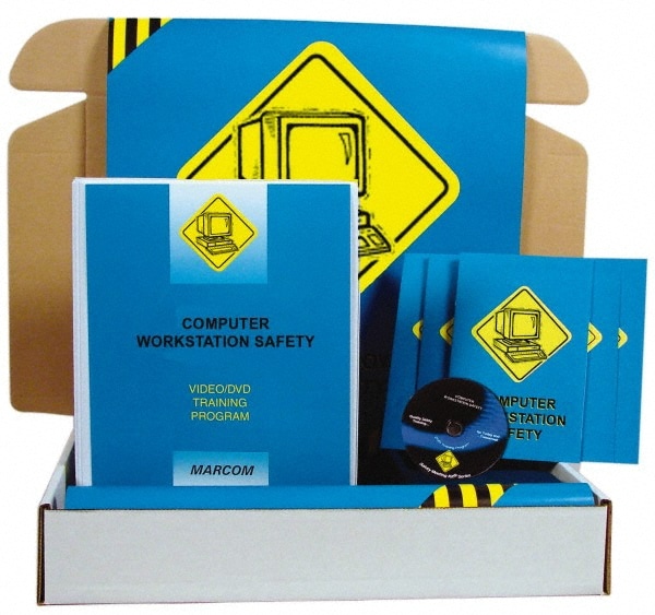 Marcom K0000219EM Computer Workstation Safety, Multimedia Training Kit Image