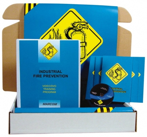 Marcom K0000319EM Industrial Fire Prevention, Multimedia Training Kit Image