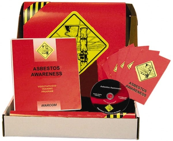 Marcom K000ASB9EO Asbestos Awareness, Multimedia Training Kit 