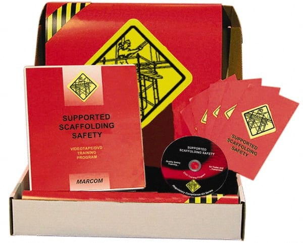 Marcom K000SPS9EO Supported Scaffolding Safety, Multimedia Training Kit 