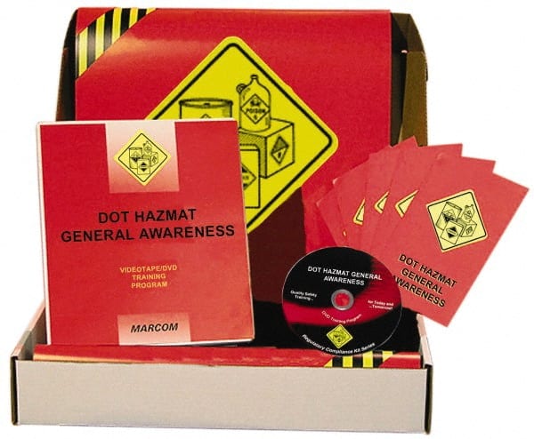 Marcom K0000339EO DOT HazMat General Awareness, Multimedia Training Kit 
