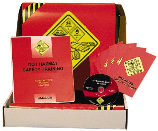 Marcom K0000359EO DOT HazMat Safety Training, Multimedia Training Kit 