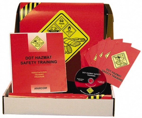 Marcom K0000359EO DOT HazMat Safety Training, Multimedia Training Kit Image